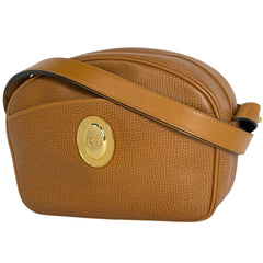 クリスチャンディオール ロゴ ショルダーバッグ 斜め掛け ショルダーバッグ レザー キャメル レディース ブランドバッグ・小物 【中古】brbag