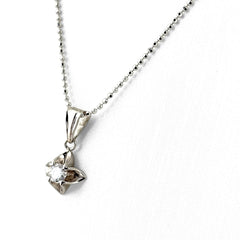 メレダイヤ デザインネックレス ネックレス K18 WG pt900 レディース ノンブランドジュエリー 【中古】nbjwl