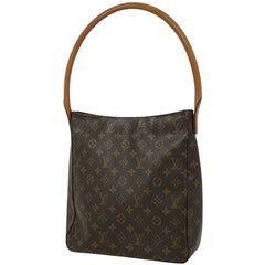 ルイ・ヴィトン ルーピング GM 肩掛け ワンショルダー ショルダーバッグ モノグラム ブラウン M51145 レディース ブランドバッグ・小物 【中古】brbag