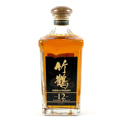 【東京都内限定お届け】 ニッカ NIKKA 竹鶴 12年 ピュアモルト 角瓶 660ml 国産ウイスキー 酒 【古酒】liqbb