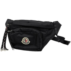 モンクレール ロゴ ボディバッグ ウエストバッグ フェリシェ ボディバッグ ナイロン ブラック レディース ブランドバッグ・小物 【中古】brbag
