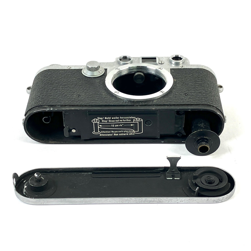 Leica Ⅲレンジファインダーカメラ ライカ LEICA IIIf レッドシンクロ ボディ［ジャンク品］ フィルム