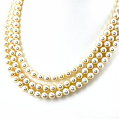 ミキモト パール デザインネックレス ネックレス K14 パール レディース ブランドジュエリー 【中古】brjwl