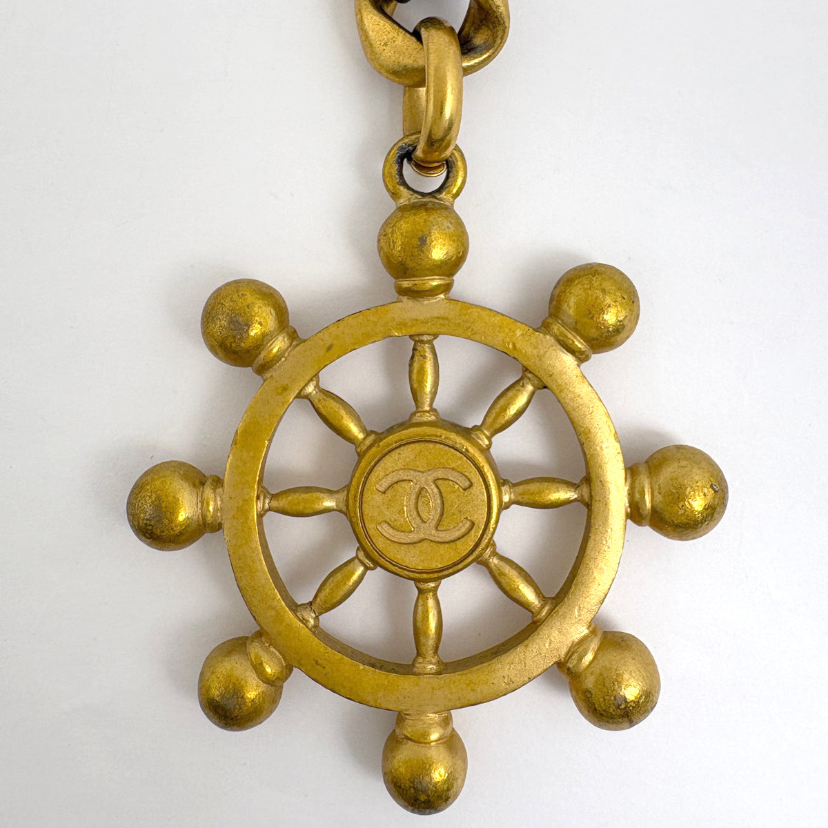 シャネル ココマーク チェーン ベルト 94P ベルト GP レザー ゴールド