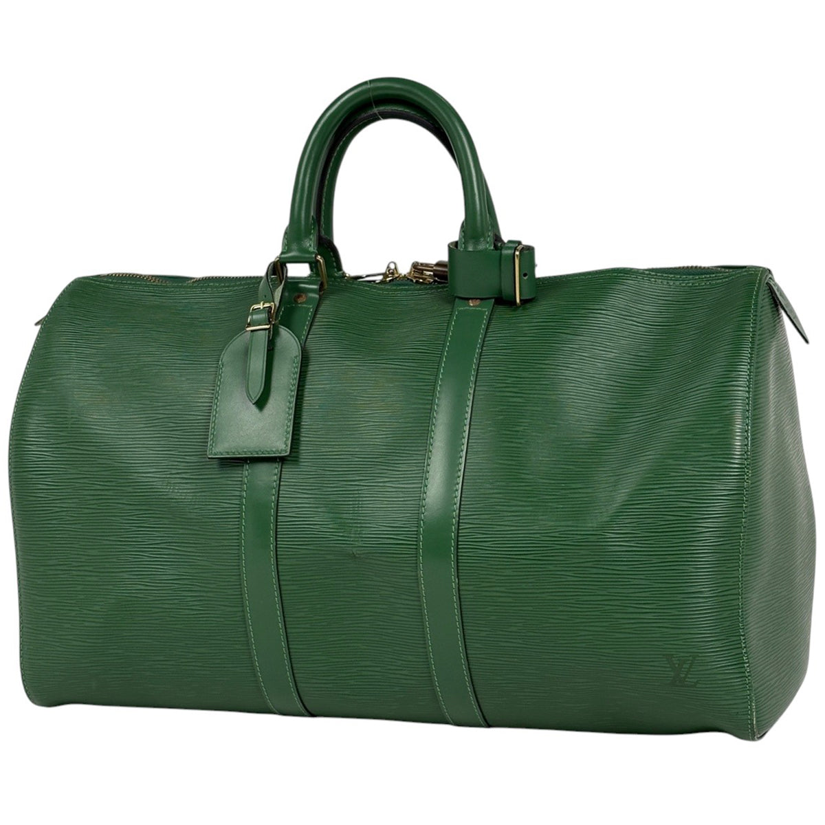 ルイヴィトン　キーポル45 　廃盤ボルネオグリーン ルイヴィトン キーポル45 廃盤ボルネオグリーン - メルカリ