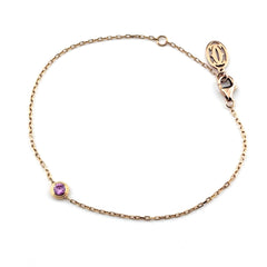 カルティエ ダムール ブレスレット ブレスレット 750 ピンクサファイア レディース ブランドジュエリー 【中古】brjwl