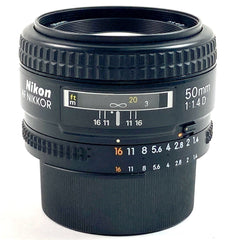 ニコン Nikon AF NIKKOR 50mm F1.4D 一眼カメラ用レンズ（オートフォーカス） カメラ 【中古】cambb
