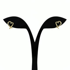 ティファニー ラビング ハート ピアス ピアス 750 レディース ブランドジュエリー 【中古】brjwl