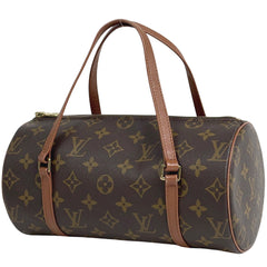 ルイ・ヴィトン パピヨン 26 筒型 旧旧型 ハンドバッグ モノグラム ブラウン M51366 レディース ブランドバッグ・小物 【中古】brbag