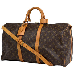 ルイ・ヴィトン キーポル バンドリエール 50 2WAY ショルダーバッグ ボストンバッグ モノグラム ブラウン M41416 レディース ブランドバッグ・小物 【中古】brbag