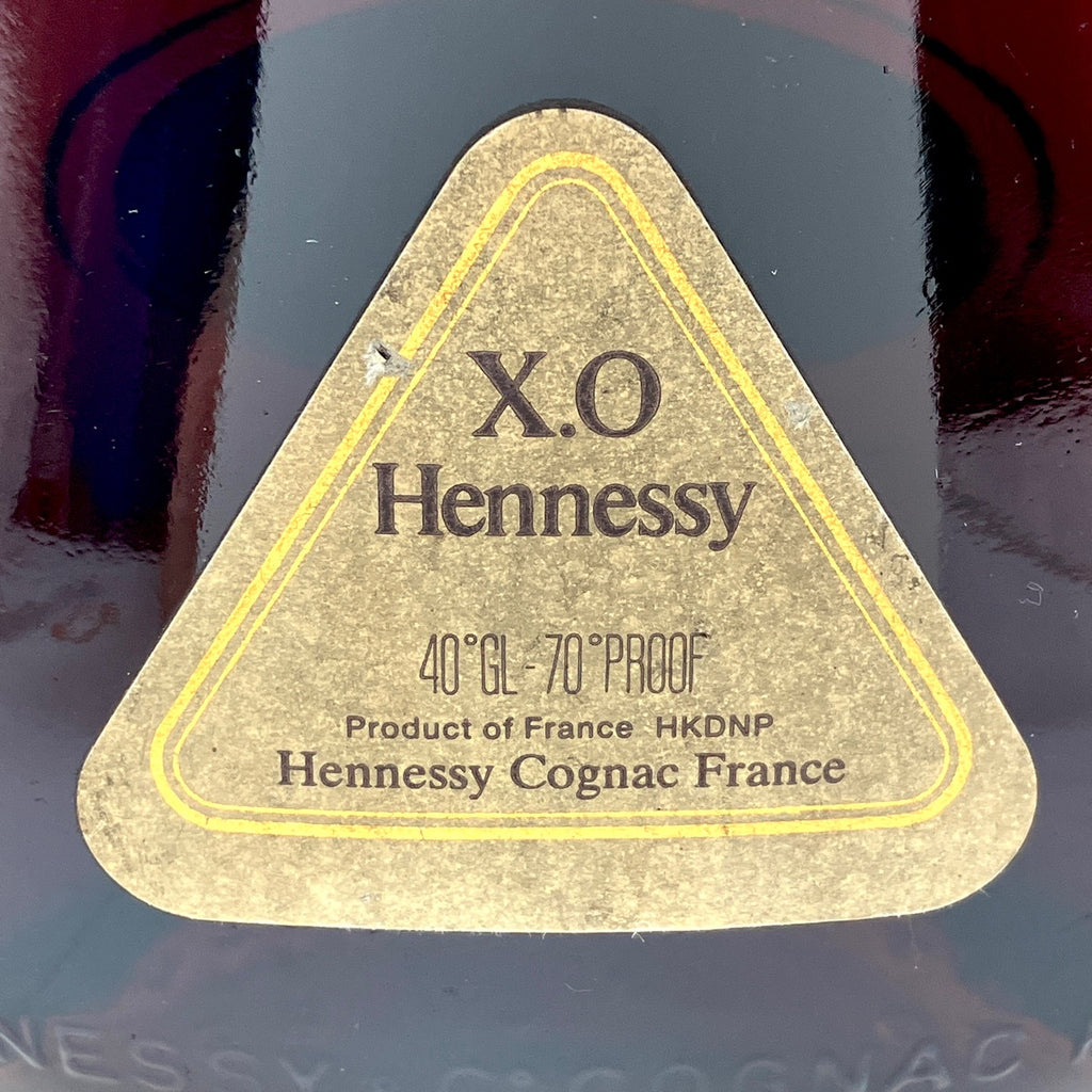 ヘネシー XO 金キャップ グリーンボトル 1000ml ブランデー コニャック
