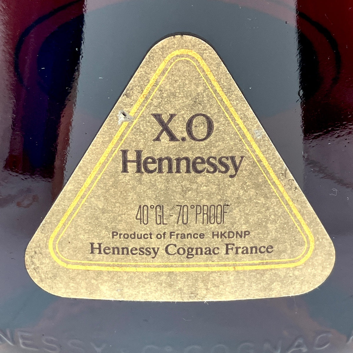 ヘネシー XO 金キャップ グリーンボトル 1000ml ブランデー コニャック