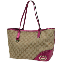 グッチ ニューブリット トートバッグ GGキャンバス 169946 レディース ブランドバッグ・小物 【中古】brbag