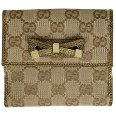 グッチ プリンシー 二つ折り 財布 GGキャンバス 167465 レディース ブランドバッグ・小物 【中古】brbag