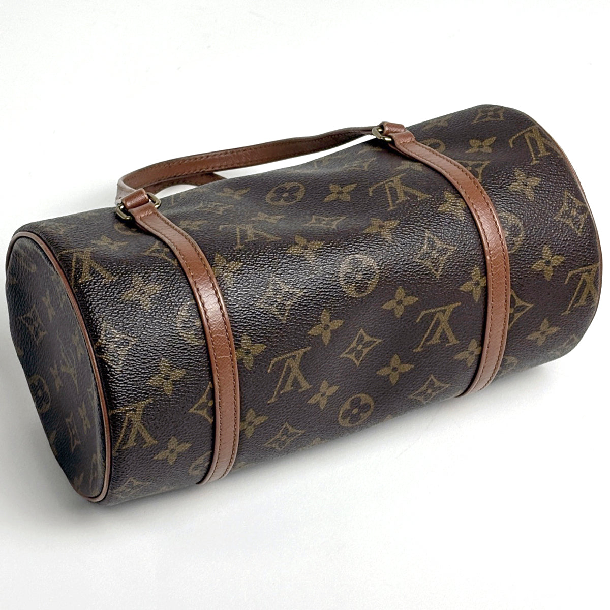 ルイ・ヴィトン パピヨン 26 筒型 旧旧型 ハンドバッグ モノグラム