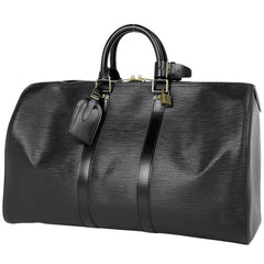 ルイ・ヴィトン キーポル 45 ハンドバッグ 旅行 出張 ビジネス ボストンバッグ エピ ノワール(ブラック) M42972 レディース ブランドバッグ・小物 【中古】brbag