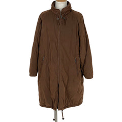 バーバリーズ ジップアップ コート ロゴ アウター その他コート ブラウン レディース ブランドアパレル 【中古】brapp