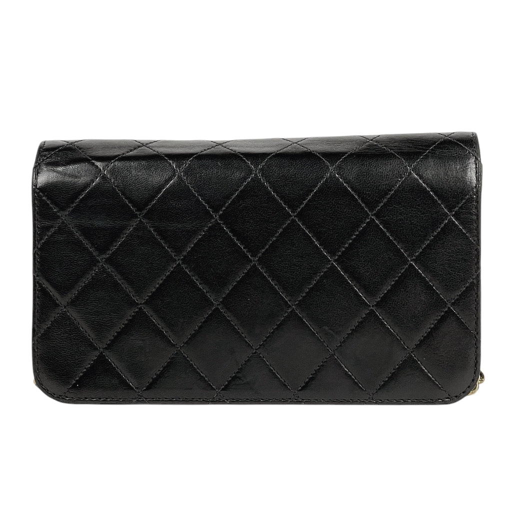 シャネル ココマーク チェーン ショルダーバッグ マトラッセ プッシュ