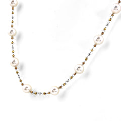 タサキ パール デザインネックレス ネックレス K18 WG パール レディース ブランドジュエリー 【中古】brjwl