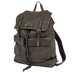 バレンシアガ ロゴ リュックサック バックパック デイパック リュック レザー ブラウン 298114 レディース ブランドバッグ・小物 【中古】brbag