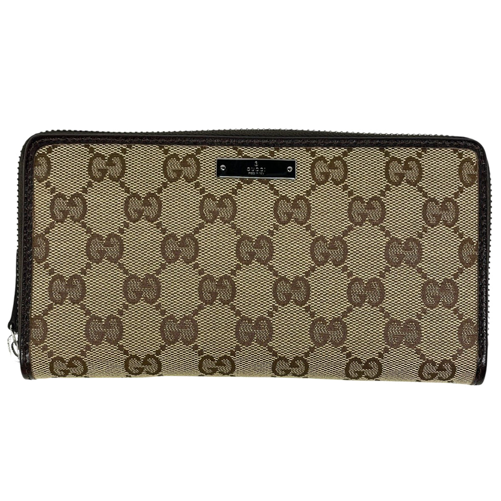 売筋ランキングなど通販限定 GUCCI グッチGG柄キャンバスラウンド
