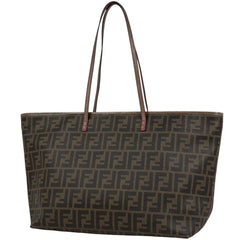 フェンディ ズッカ柄 トートバッグ トートバッグ コーティングキャンバス 8BH185 レディース ブランドバッグ・小物 【中古】brbag