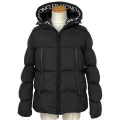 モンクレール MONTCLA ダウンジャケット フーディ アウター ダウンジャケット ブラック メンズ ブランドアパレル 【中古】brapp