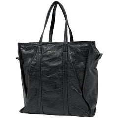 バレンシアガ バザール ショッパー M 2WAY ショルダーバッグ トートバッグ レザー ブラック 443097 レディース ブランドバッグ・小物 【中古】brbag