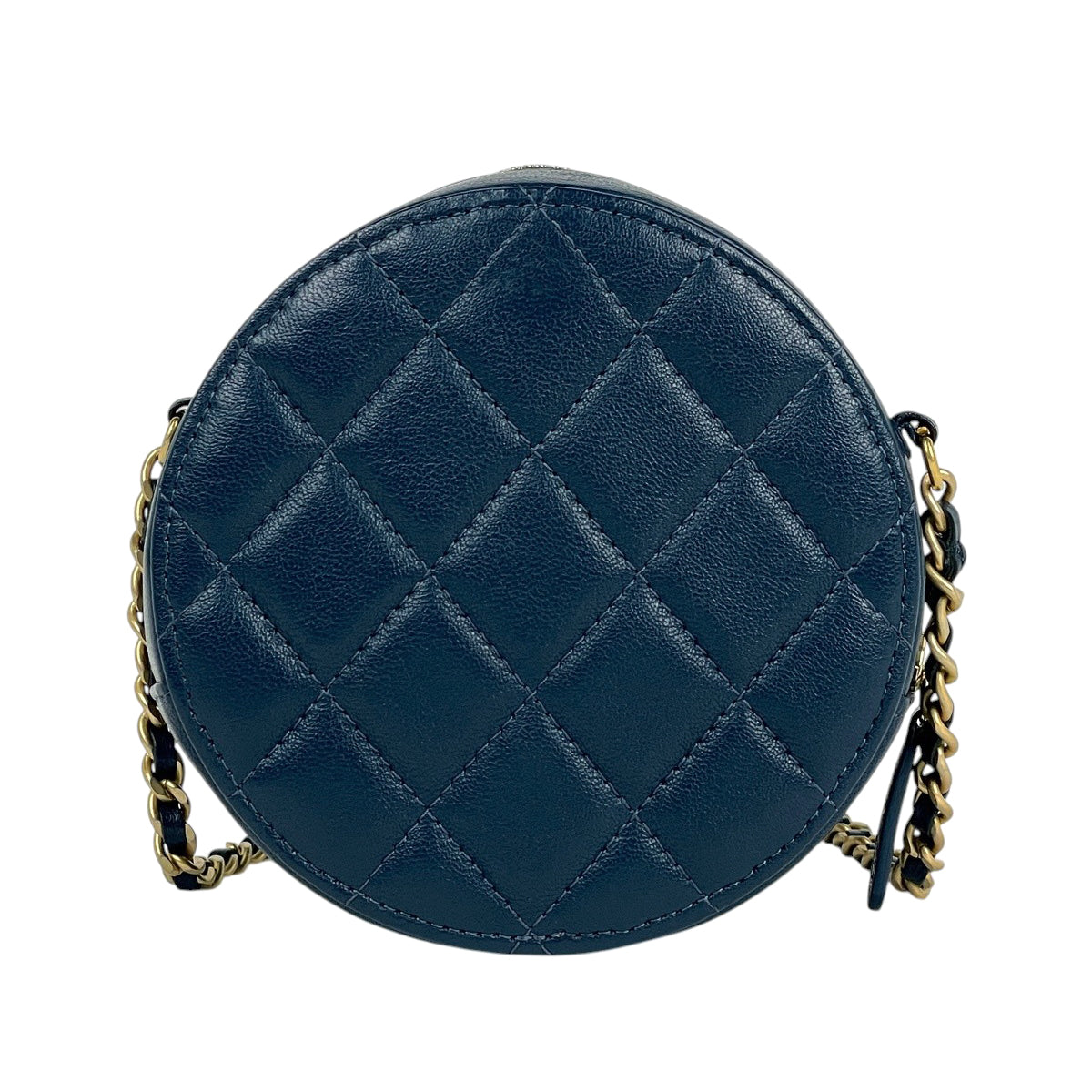 シャネル ココマーク チェーン ショルダーバッグ マトラッセ ラウンド ショルダーバッグ レザー ブルー レディース ブランドバッグ・小物  【中古】brbag - バイセルブランシェ - バイセル公式オンラインストア