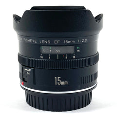 キヤノン Canon EF 15mm F2.8 FISHEYE 一眼カメラ用レンズ（オートフォーカス） カメラ 【中古】cambb