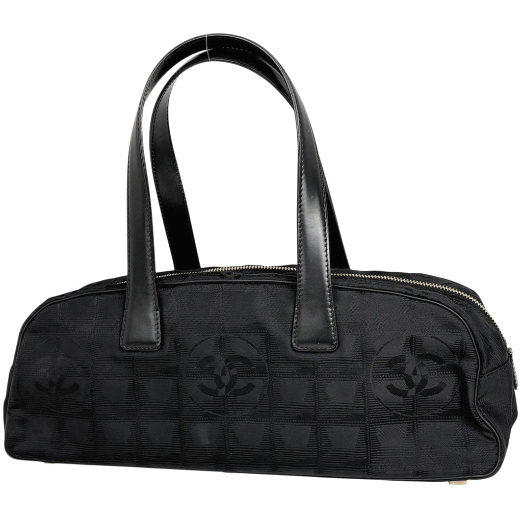 シャネル ニュートラベルライン ハンドバッグ ココマーク ミニボストン