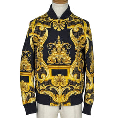 フェンディ フェンダーチェ ボンバー ジャンバー 総柄 ズッカ ブルゾン ダブルジップ アウター その他ジャケット 綿 ポリウレタン ブラック メンズ ブランドアパレル 【中古】brapp