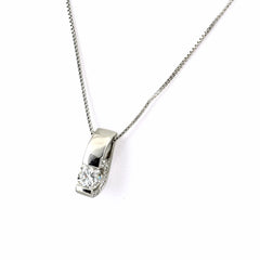 ダイヤモンド デザインネックレス ネックレス Pt900 Pt850 ダイヤモンド レディース ノンブランドジュエリー 【中古】nbjwl
