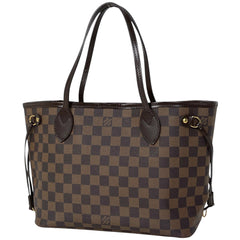 ルイ・ヴィトン ネヴァーフル PM ハンドバッグ ショッピング トートバッグ ダミエ ブラウン N51109 レディース ブランドバッグ・小物 【中古】brbag