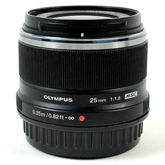 オリンパス OLYMPUS M.ZUIKO DIGITAL 25mm F1.8 ブラック 一眼カメラ用レンズ（オートフォーカス） カメラ 【中古】cambb