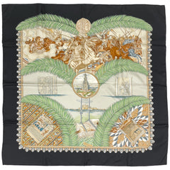 エルメス カレ90 GLOIREdALEXANDRE スカーフ シルク レディース ブランドバッグ・小物 【中古】brbag