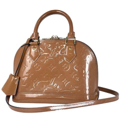 ルイ・ヴィトン アルマ BB 手提げ エナメル ハンドバッグ モノグラムヴェルニ ローズヴェルール M91585 レディース ブランドバッグ・小物 【中古】brbag