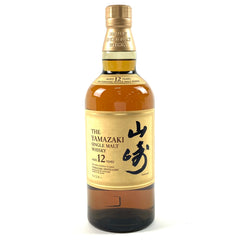 サントリー 山崎 12年 シングルモルト 旧 700ml 国産ウイスキー 酒 【古酒】liqbb【東京都内限定お届け】
