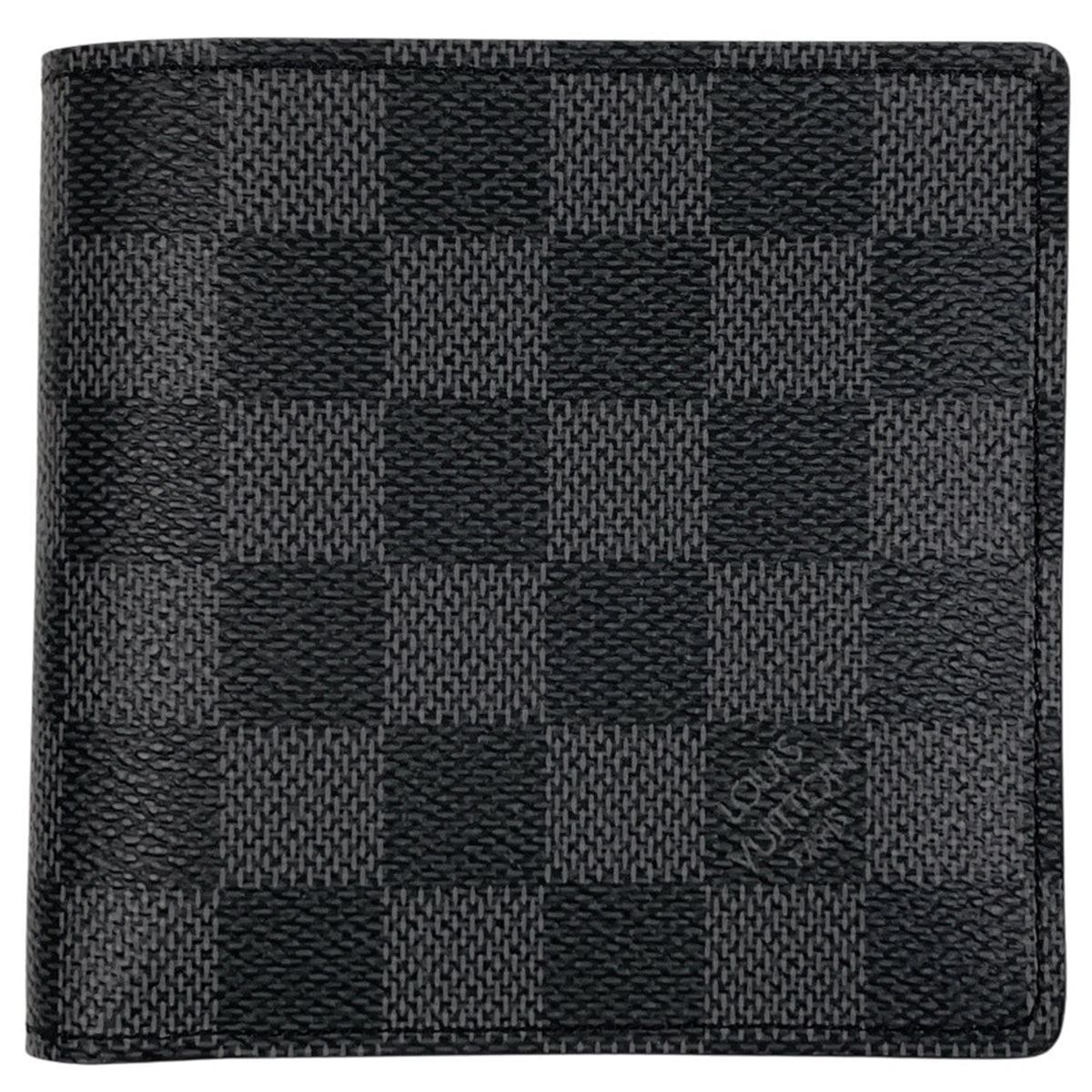 ルイ・ヴィトン ポルトフォイユ マルコ 二つ折り財布 ダミエグラ