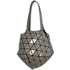 イッセイミヤケ プラネット トートバッグ バオバオ BAOBAO ボール型 トートバッグ ポリウレタン ライトグレー レディース ブランドバッグ・小物 【中古】brbag