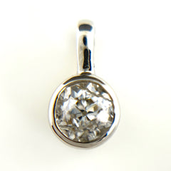 ダイヤモンド ペンダントトップ Pt900 ダイヤモンド レディース ノンブランドジュエリー 【中古】nbjwl