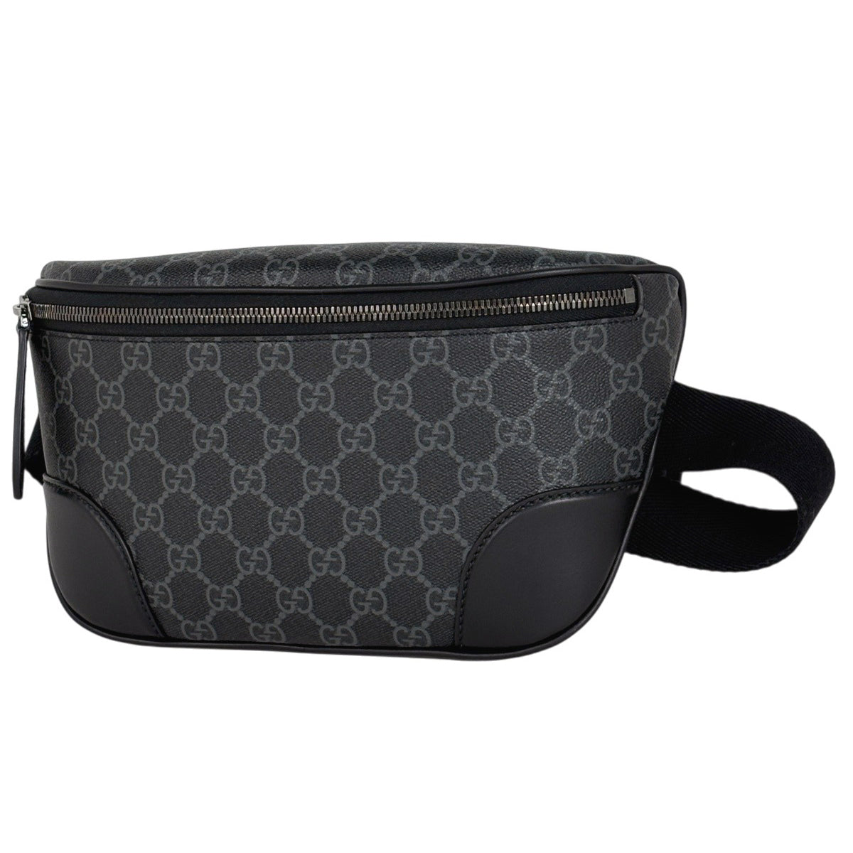 極美品✨️グッチ GG ロゴ型押 キャンバス ボディバッグ ウエストバッグ グッチ GGエンブレム ミディアム ベルトバッグ ウエストバッグ ボディ