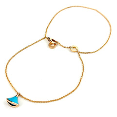 ブルガリ ディーバドリーム ブレスレット ブレスレット 750 ターコイズ レディース ブランドジュエリー 【中古】brjwl