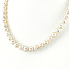 パール デザインネックレス ネックレス SV パール レディース ノンブランドジュエリー 【中古】nbjwl