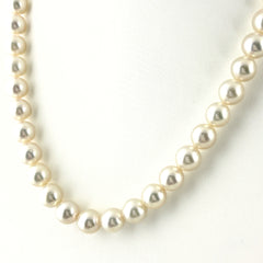 パール デザインネックレス ネックレス SV パール レディース ノンブランドジュエリー 【中古】nbjwl