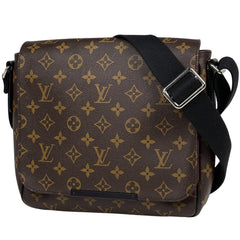 ルイ・ヴィトン ディストリクトPM 斜め掛け ショルダーバッグ モノグラムマカサー ブラウン M40935 レディース ブランドバッグ・小物 【中古】brbag
