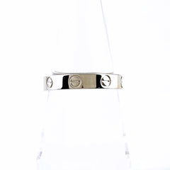 カルティエ ミニラブリング リング 14.5号 Pt950 レディース ブランドジュエリー 【中古】brjwl