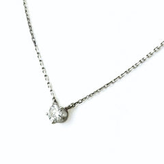 メレダイヤ デザインネックレス ネックレス Pt850 ダイヤモンド レディース ノンブランドジュエリー 【中古】nbjwl