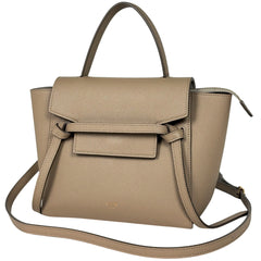 セリーヌ ベルトバッグ ナノ ハンドバッグ レザー レディース ブランドバッグ・小物 【中古】brbag