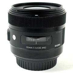 シグマ Art 30mm F1.4 DC HSM (キヤノンEF用) 一眼カメラ用レンズ（オートフォーカス） カメラ 【中古】cambb